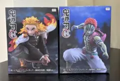 【鬼滅の刃】ラウンドワン限定 ぬーどるストッパーフィギュア 猗窩座 煉獄杏寿郎