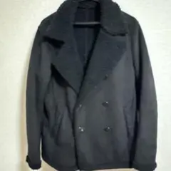 TK フェイクムートン ダブルブレストコート / サイズ3