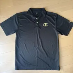 Champion 黒 ポロシャツ Lサイズ
