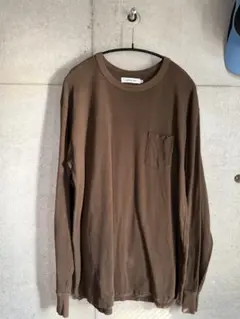 【日本製】nonnative DWELLER L/S TEE ブラウン サイズ3のサムネイル