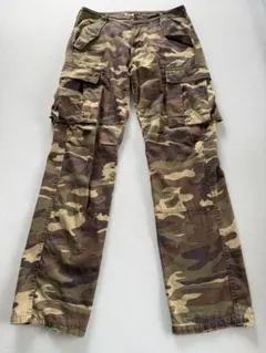 Global work 迷彩カーゴパンツ