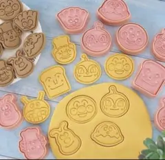 アンパンマン クッキー型 抜き型 8種セット　お弁当