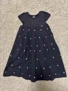 ハート刺しゅうワンピース(キッズ) petit main