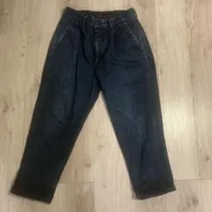 インディゴブルー デニムパンツ ロールアップ仕様のサムネイル