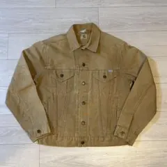 Carhartt 100周年 星タグ トラッカージャケット ブラウン USA製のサムネイル