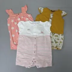 familiar 他 ロンパース ３枚セット 60-70のサムネイル