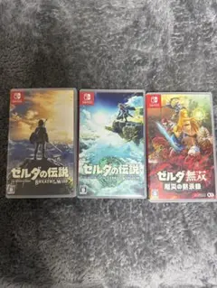 ゼルダの伝説 3点セット ブレワイ ティアキン 厄災 バラ売り可