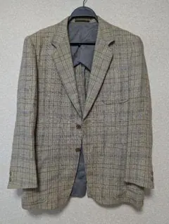 チェック柄 テーラードジャケット