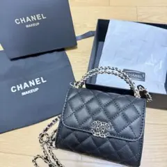 即購入⭕️CHANEL MAKEUP ショルダーバッグ ブラック ノベルティギフト