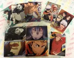 呪術廻戦カード、シール38枚セット