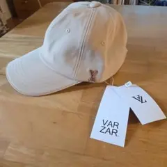 VARZAR キャップ ベージュ