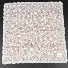 レースハンカチ刺繍