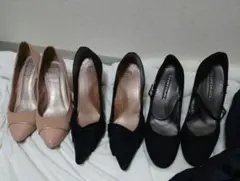 ポインテッドトゥハイヒール 3足セット まとめ売り ダメージ有り