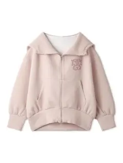 SNIDEL / ボリュームパーカー ラメ ピンク