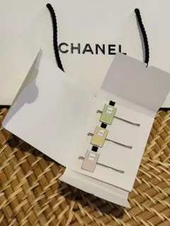 新品　CHANEL 限定　ノベルティ ヘアピンセット　3個セット