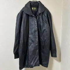 Wallis レザージャケット　アウター　シンプル　黒　11号のサムネイル