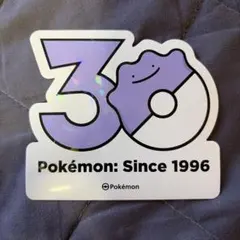 ポケモン 韓国限定 ポケモンストア30周年ロゴステッカー メタモンのサムネイル