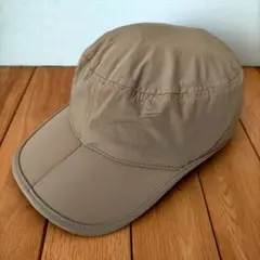 【NN01301】ノースフェイス ベージュ ナイロン ワークキャップ