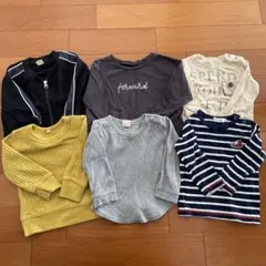 男の子　秋物トップスまとめ売り　90
