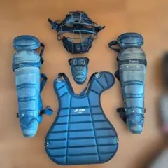 ALL-STAR オールスター 野球 ホッケー型キャッチャーマスク ブルー