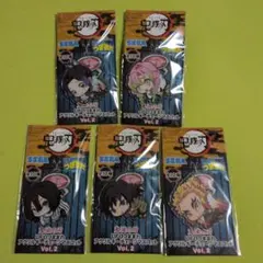 鬼滅の刃　UFOつままれ　アクリルキーチェーンマスコット　5種セット