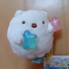 ★すみっコぐらし てのりぬいぐるみ しろくま ハート&星 新品★