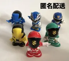 戦隊ヒーローマスコット 6体セットミニフィギュアお宝発見MANIAX！