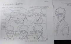 ☆設定資料 六三四の剣 村上もとか/国保誠/小林勝利先生/エイケン
