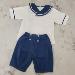 【新品・タグ付き】ドナルド セーラー服 パンツ 上下セット 140cm
