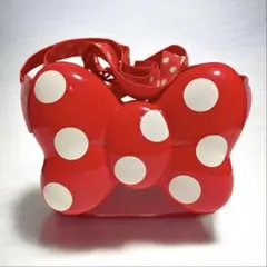 ディズニー ミニー 水玉 ポップコーン バケット バケツ リボン