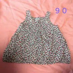 KUMIKYOKU　組曲　 花柄ワンピース 90　美品