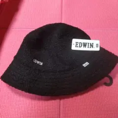 EDWIN ボア バケットハット ブラック 58cmのサムネイル