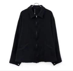 comoli 24aw 縮絨ウールジップショートジャケットのサムネイル