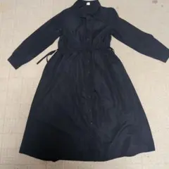 To blossom シャツワンピース ブラック