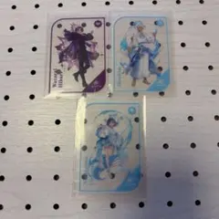 にじさんじ 8th 特典 クリアカード 渡会雲雀　イブラヒム　西園ちぐさ