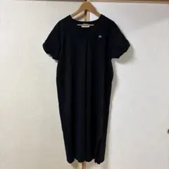 LACOSTE B:MING by BEAMS 別注ギャザースリーブワンピース黒