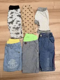 男の子ハーフパンツ90cm6着セット