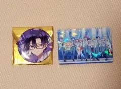 からぴちパラダイス2025グッズ　もふくん　缶バッジ　来場特典トレカ