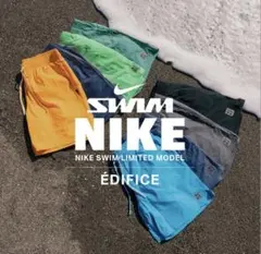 NIKE SWIM ナイキ 販路限定 ソリッドアイコン ボレーショーツ　グレーLのサムネイル