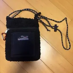 Lovetoxic ボア ショルダーバッグ ブラック