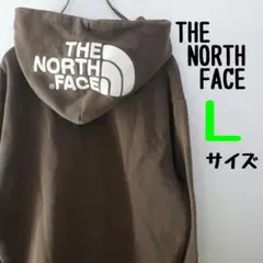 少し美品 THE NORTH FACE ザノースフェイス 刺繍 パーカー