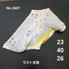 No.2607　Sサイズ　犬服　ハンドメイド　ラグラン