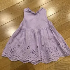 刺繍入りワンピースとショートパンツセット