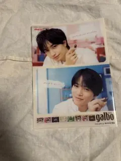 明治 galbo クリアファイル セット ふまけん