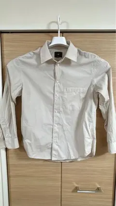 H&M リラックスフィット ベージュシャツ