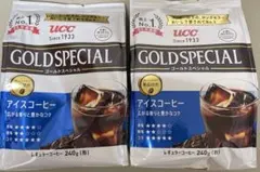 【2袋】UCC GOLD SPECIAL アイスコーヒー 240g 新品のサムネイル