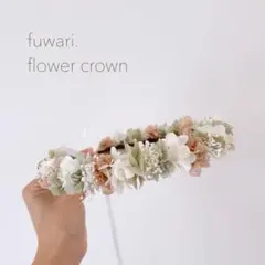 ベビー キッズ 花冠〈パステル〉