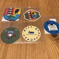 三鷹の森ジブリ美術館　ステッカー（小） 5枚