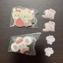 mikko LIL ala mode フロッキーヘアクリップ・シール