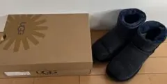 UGG ムートンブーツ ネイビー　サイズ23cm
